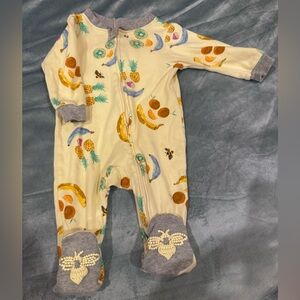 Burt’s Bee Baby Pajamas- 3/6M